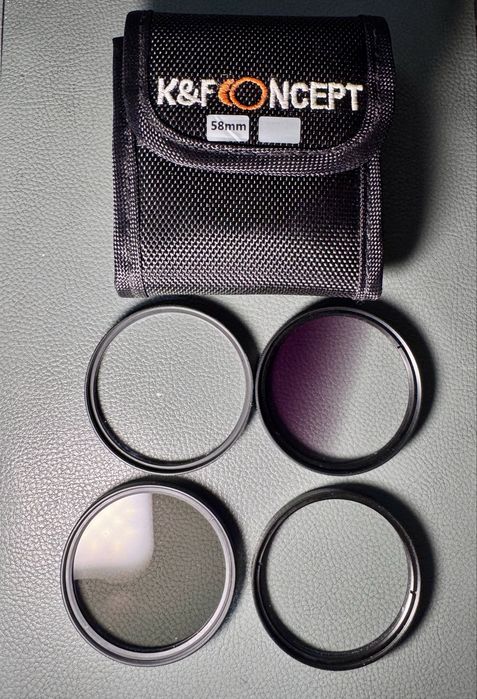 Filtre foto 58/72mm-circulare,CokinP,alb-negru film-preturi pe seturi