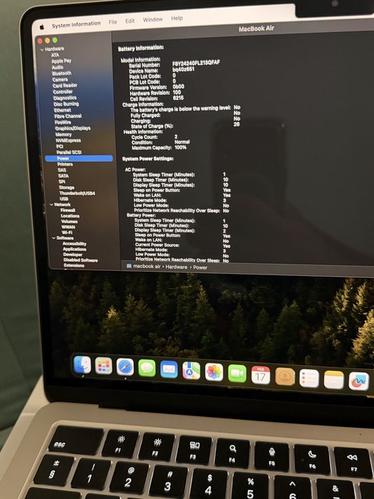 Apple MacBook Air 13.6 M2 2022 nou