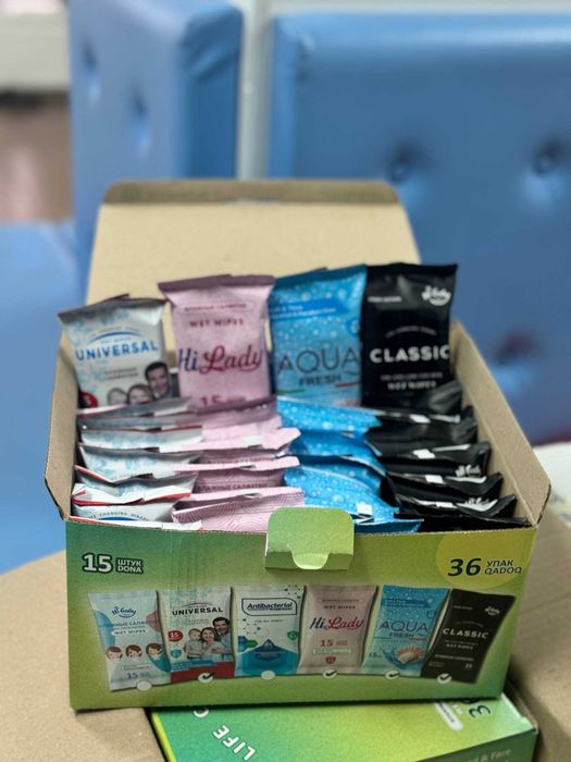 Оптом! Влажные Салфетки! Optom! Nam salfetkalar