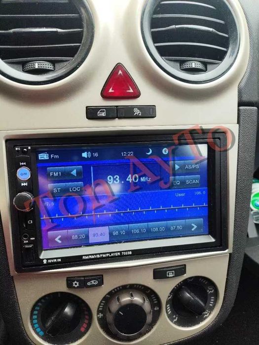 Адаптерна Рамка 7" инча Опел Астра Антара Корса Зафира Daewoo GMC Opel Андроид Android 2 дин 2 din