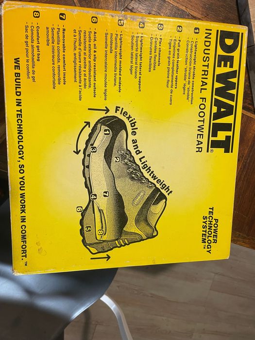 DE WALT safety boots работни ботуши номер43