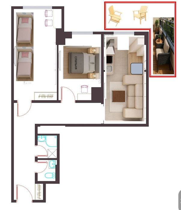 Сдаю СВОЯ!!! 3х комнатую квартиру Vegas Tower метро Ойбек, улучшенка 3