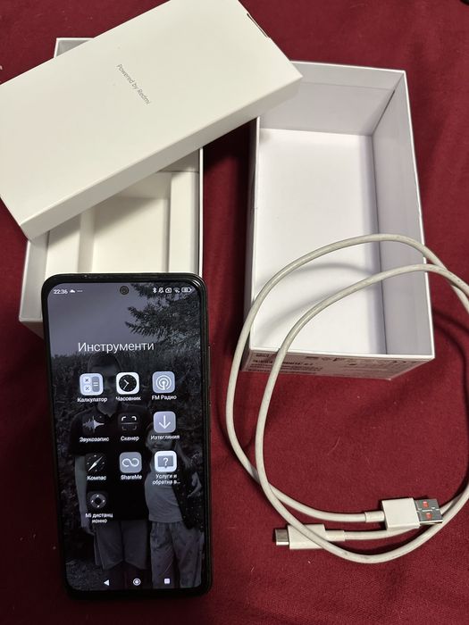 Redmi Note 11 S сиво-син