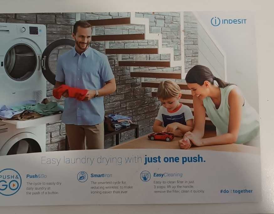 Сушилна INDESIT push&go