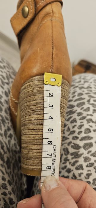 Bocanci damă, piele naturală