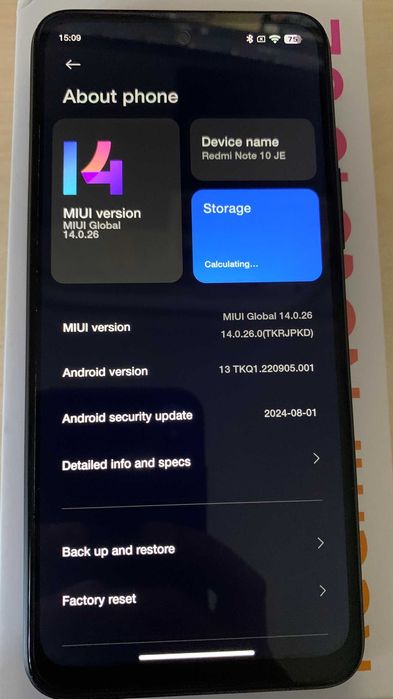 Xiaomi Redmi Note 10 JE - Editia limitata japoneza