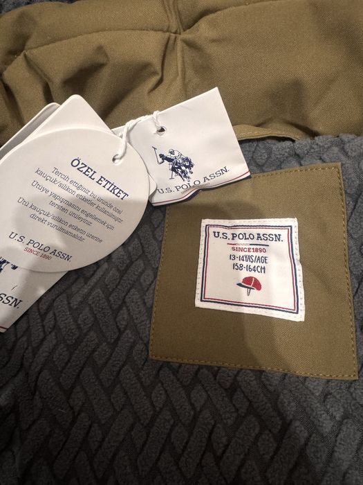 Geaca US Polo baieti 13-14 ani
