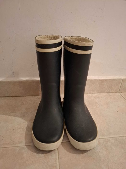 Детски гумени ботуши подплатени размер 31