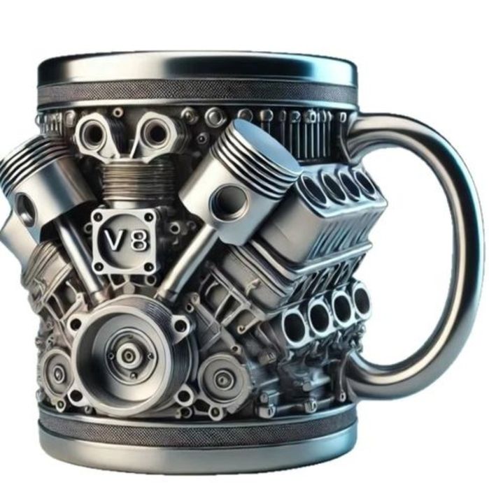 Бокалы кружки Marvel, Lego, V8 двигатель