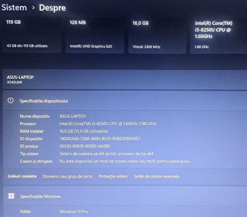 Laptop ASUS  VivoBook