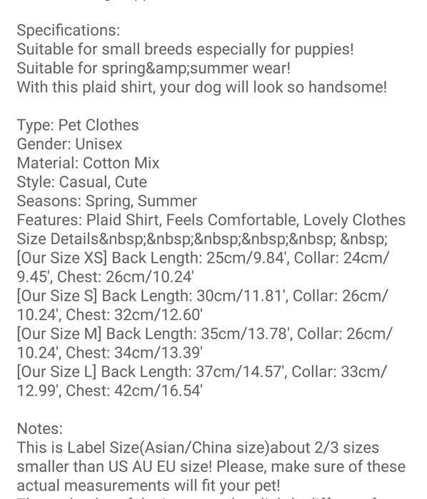 Дрешки / ризки за кучета дребна порода ( йорки)