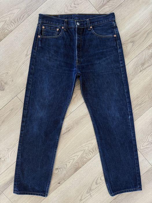 Blugi LEVIS 501 Albastru Inchis 2001 Barbati | Marime 34 x 30 (Talie 86 cm)