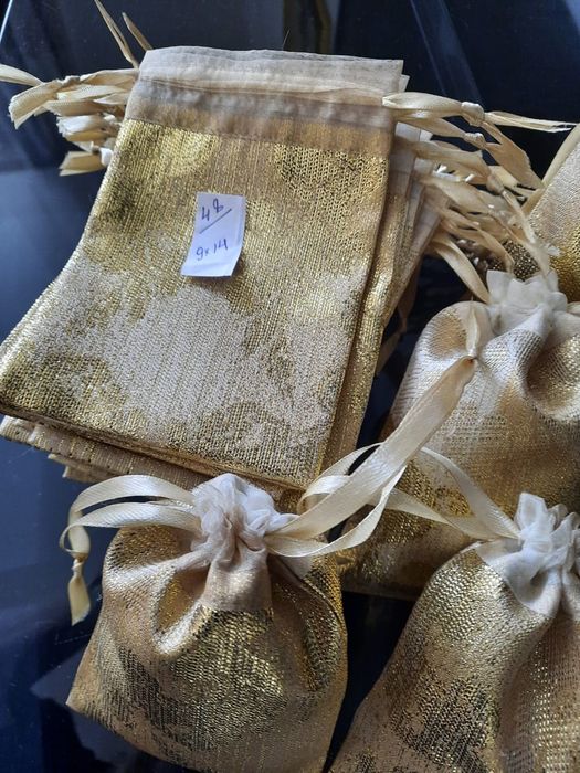 Мешочек подарочный 10*12. Ткань парча.