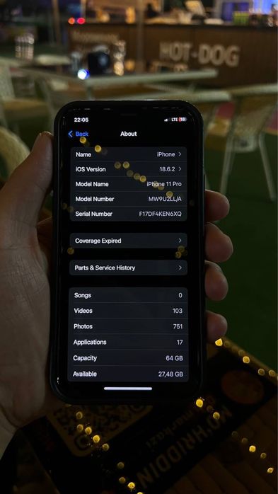 Iphone 11 pro ideal holatda