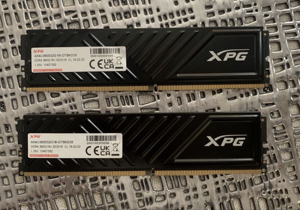 Kit memorii desktop udimm Adata xpg gammix d35  2x32ddr4 3600Mhz