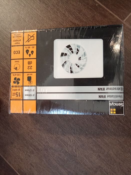 Ventilator axial 100/125 baie