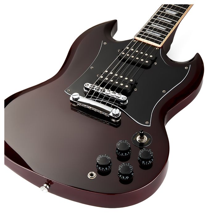 RockStel электрогитара One SG HH BUR
