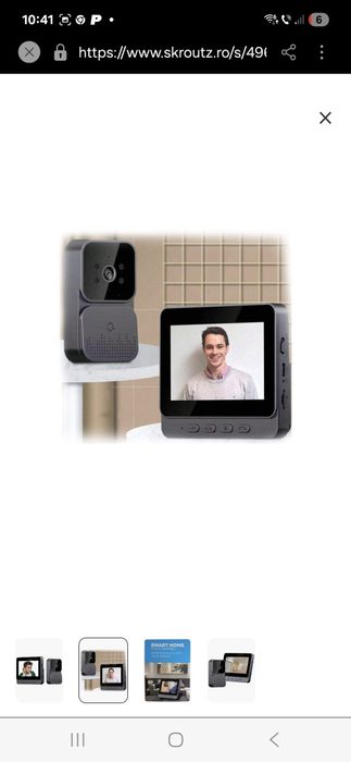 Sonerie video inteligenta