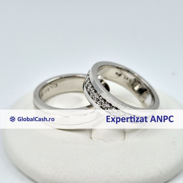 Verighete din aur de 14k, 13.30g | GlobalCash.ro #GO79261