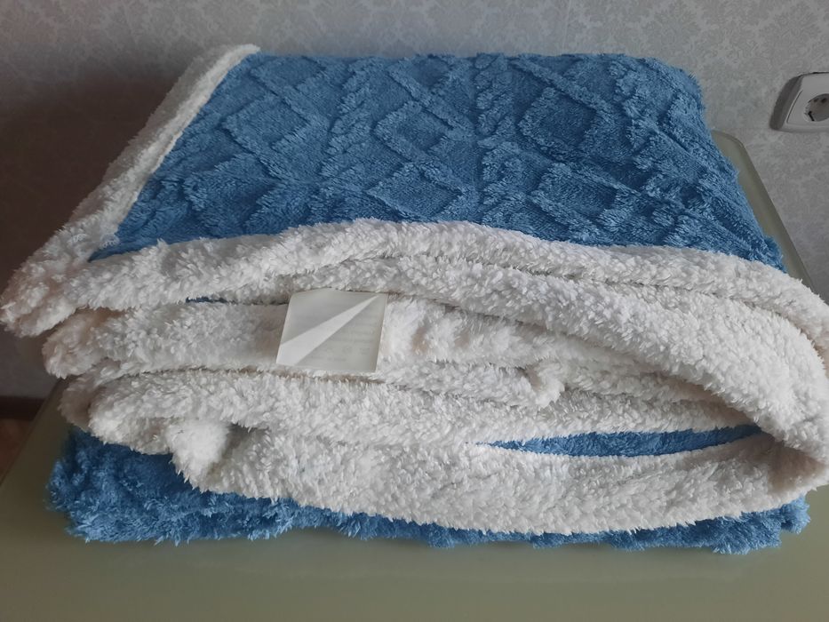 Плед покрывало 200×230 двуспальный