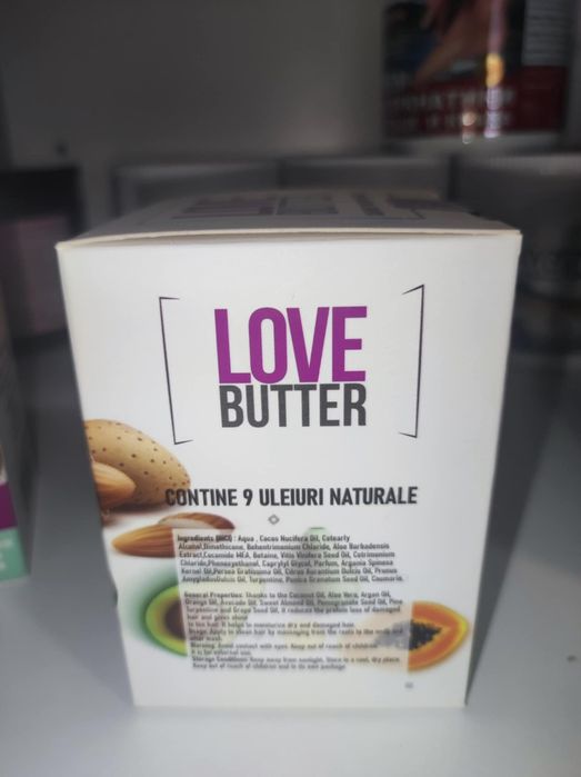 Комплект Love butter шампоан + маска - супер храна за косата с 9 масла
