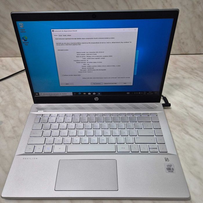 Laptop HP Pavilion 14" i3 gen 10 8gb ram 256gb ssd Zeus Amanet 34440