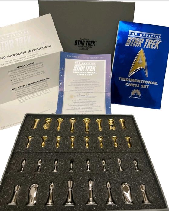 Franklin Mint Star Trek  (1994) шахматни фигури