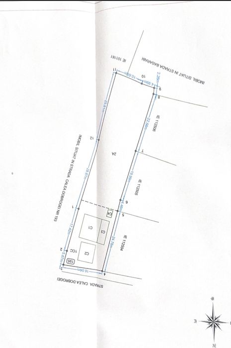 Vand teren în Valu lui Traian, 1200 MP, Calea Dobrogei nr.195