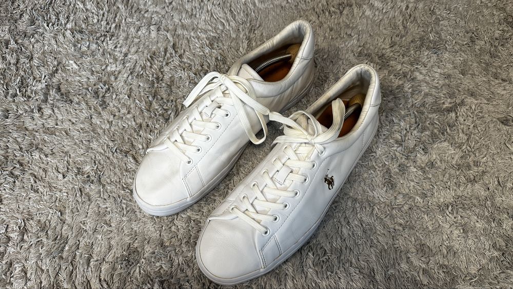 POLO RALPH LAUREN мьжки кожени маратонки/сникьрси 45 номер