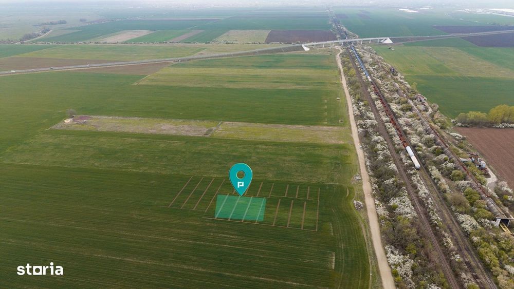 Teren dezvoltare bloc P+2E+M Giroc PUZ aprobat