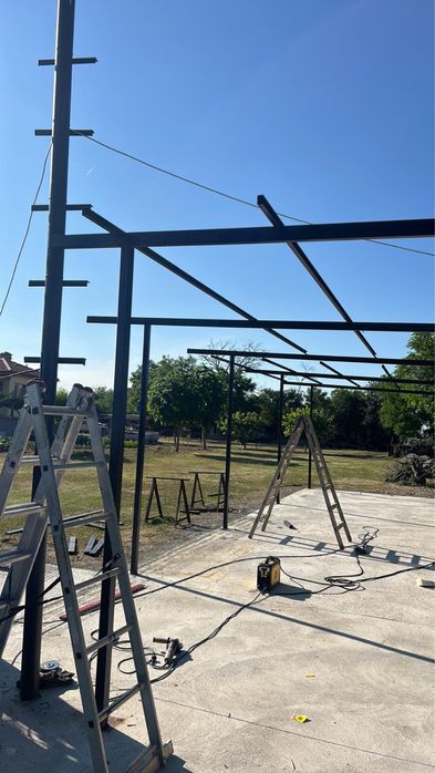 Изработка и монтаж на метални конструкции, ламарини и сандвич панели