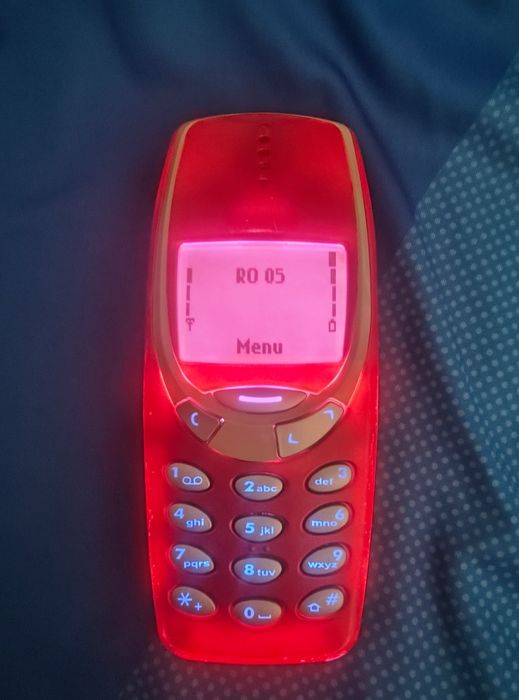 Nokia 3310  cu leduri schimbate ( decodat, baterie Nou nouță)