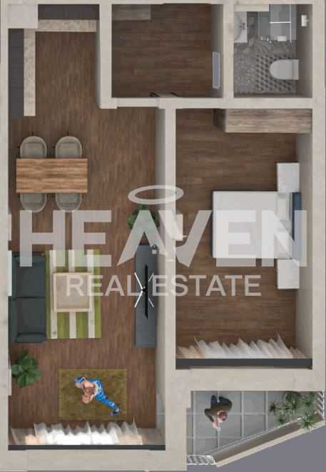 Продава се Двустаен апартамент в Пловдив, Център - 70 кв.м за 1499 €/кв.м - Снимка #1