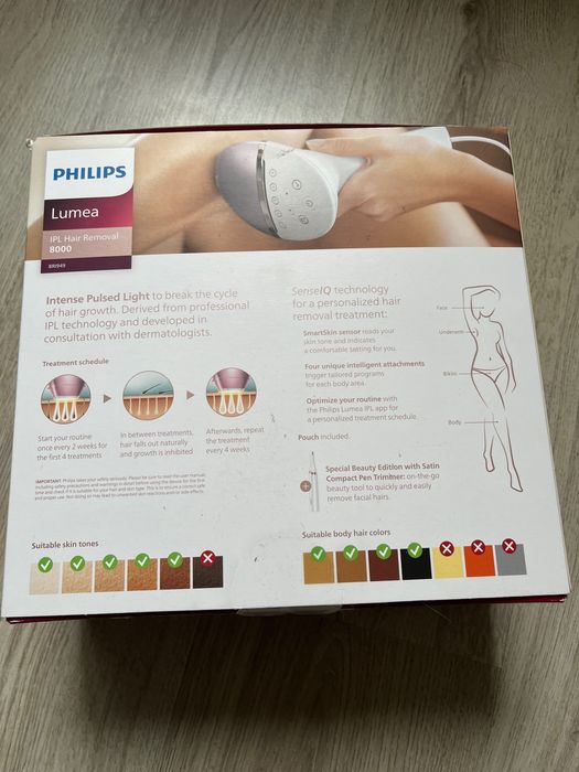 Фотоепилатор Philips lumea