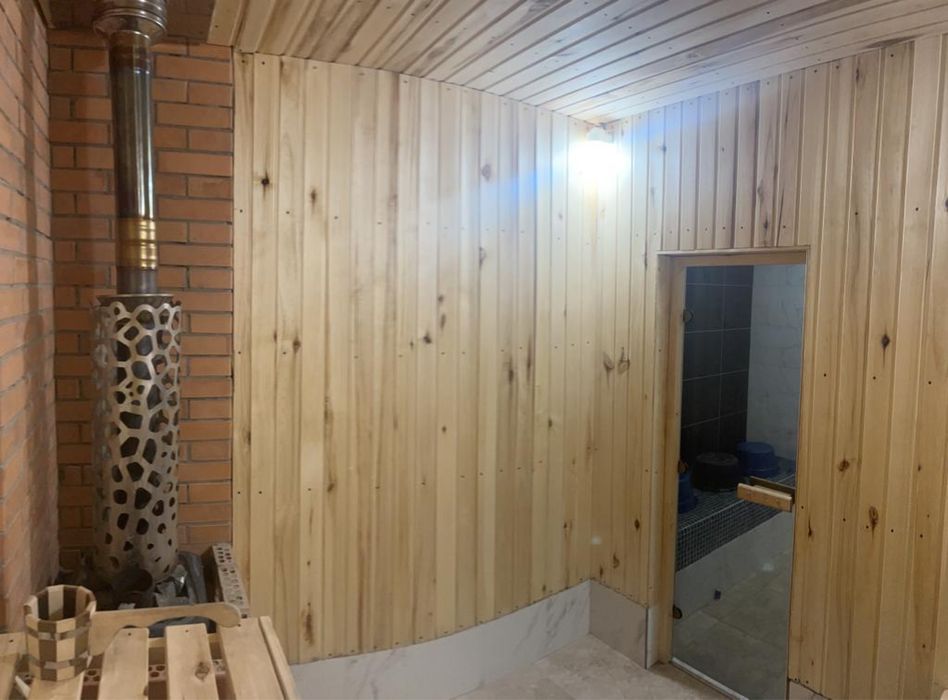 Семейная баня на дровах