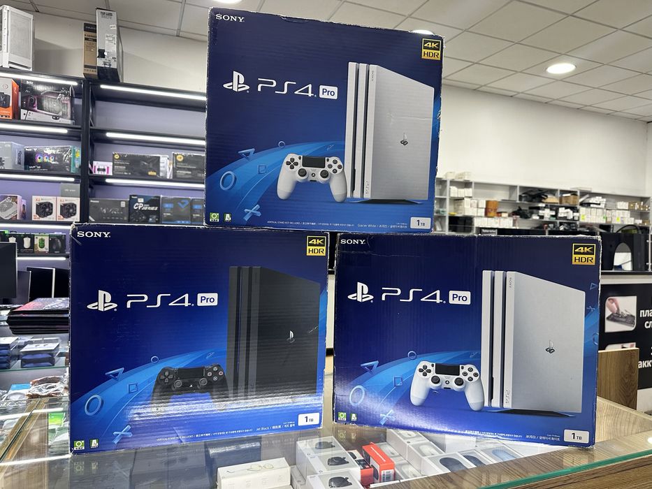 ps4 pro 1tb с игры