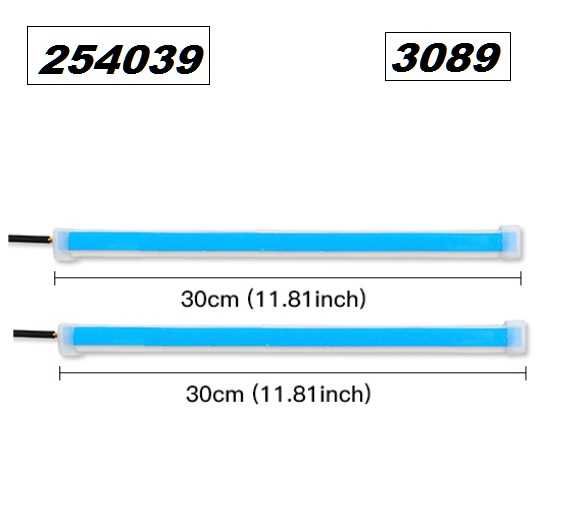 LED / ЛЕД дневни светлини за БМВ / BMW с жълта светлина
