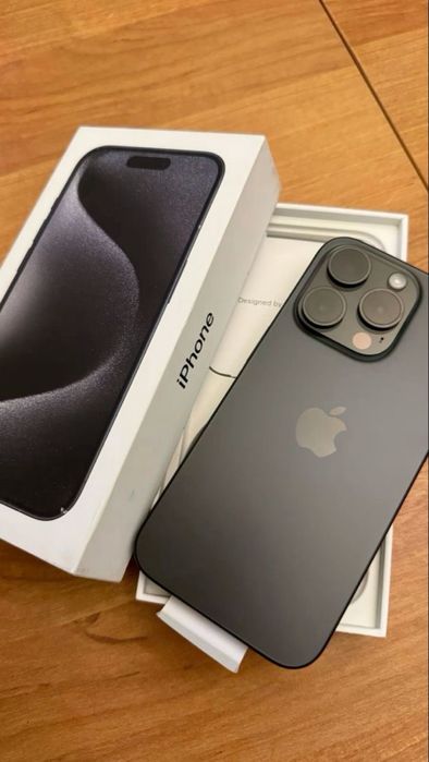 iPhone 15 Pro Max, 256 GB Чёрный цвет