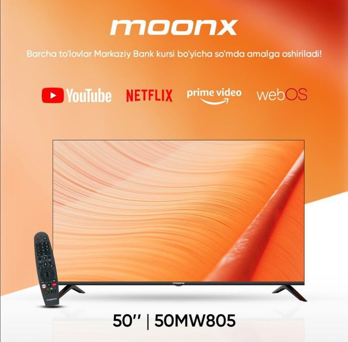 Телевизор Moonx 50MW805 оптом/розницу/гарантия +доставка