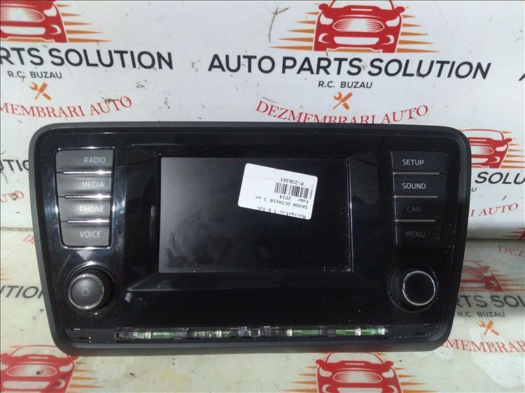 navigatie 1.6 tdi skoda octavia 3 an fabr. 2014