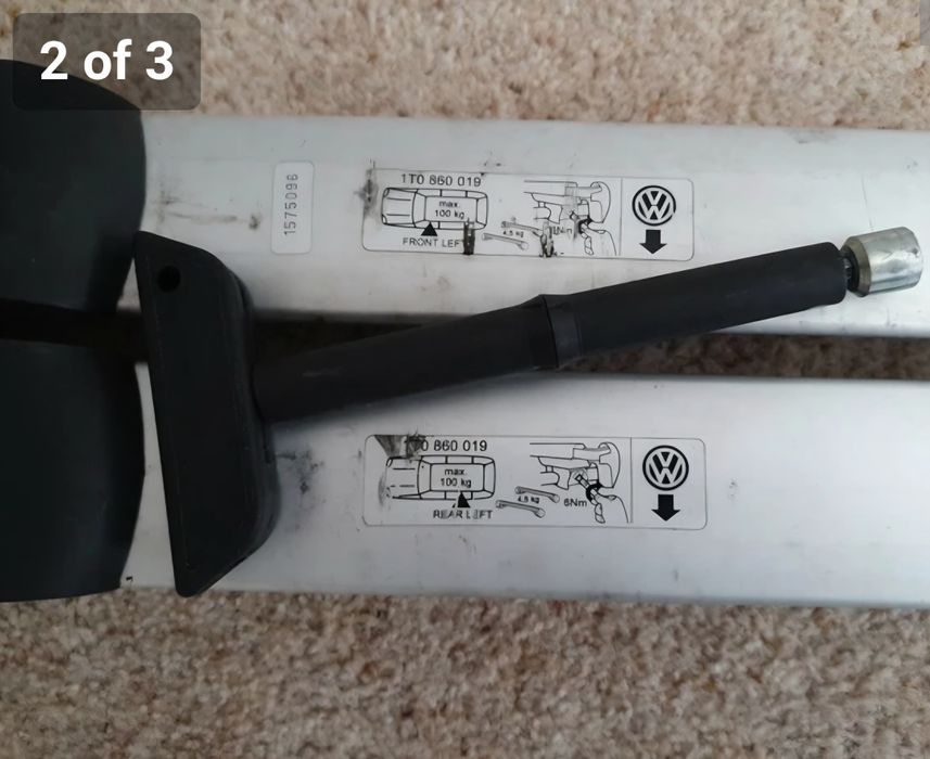 Bare portbagaj Q5 - touran