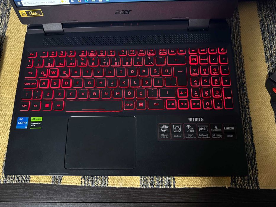 Нитро 5. i5 12450h. RTX 3050. Игровой