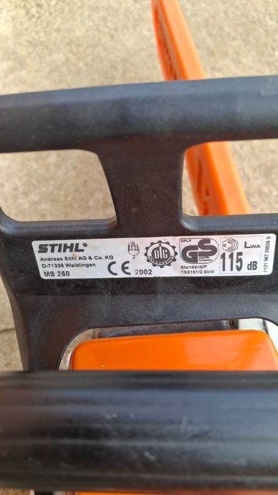 Stihl ms 260 drujba in stare foarte bună