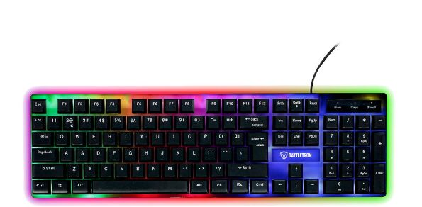 Геймърска ЛЕД клавиатура Battletron Gaming Keyboard