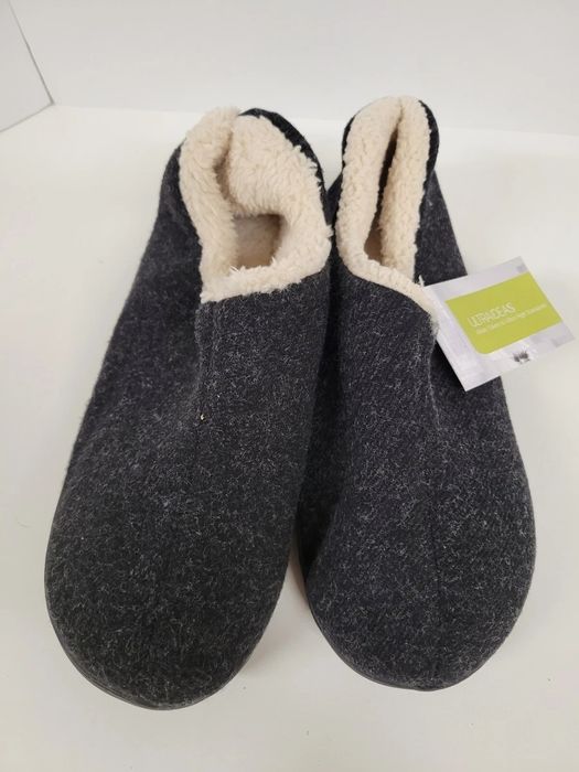 Eyriphy Papuci scurti de pluş călduros  confortabili pentru acasă, l