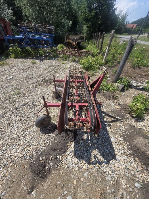 Grebla curele  in tiranti la tractor  cu piese originale 2 metri