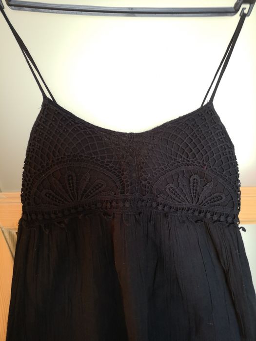 Rochie lunga vaporoasa din bumbac New Yorker