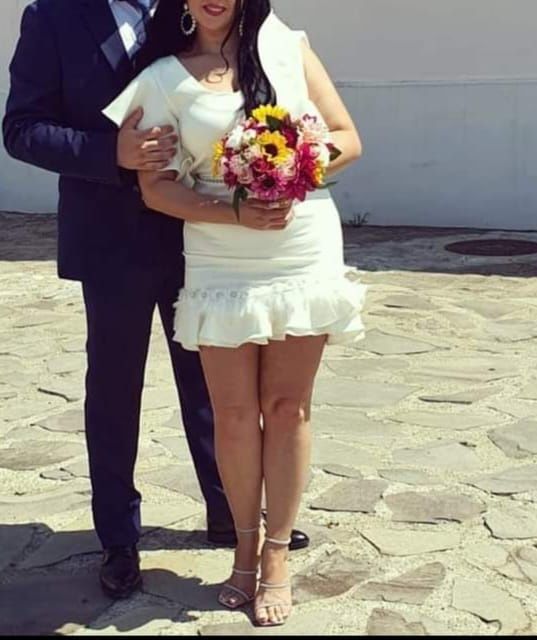 Rochie cununie civila M-L