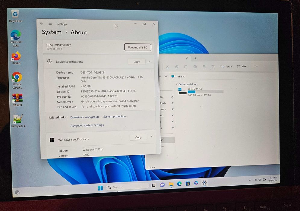 Microsoft Surface 4,6,7 Pro functionale cu unele defecte - pret redus