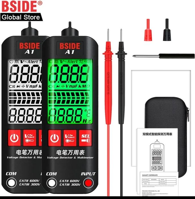 Multimetru digital 0,01-500v automat senzor noncontact